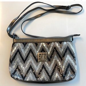Miss Me Purse with sequin accents